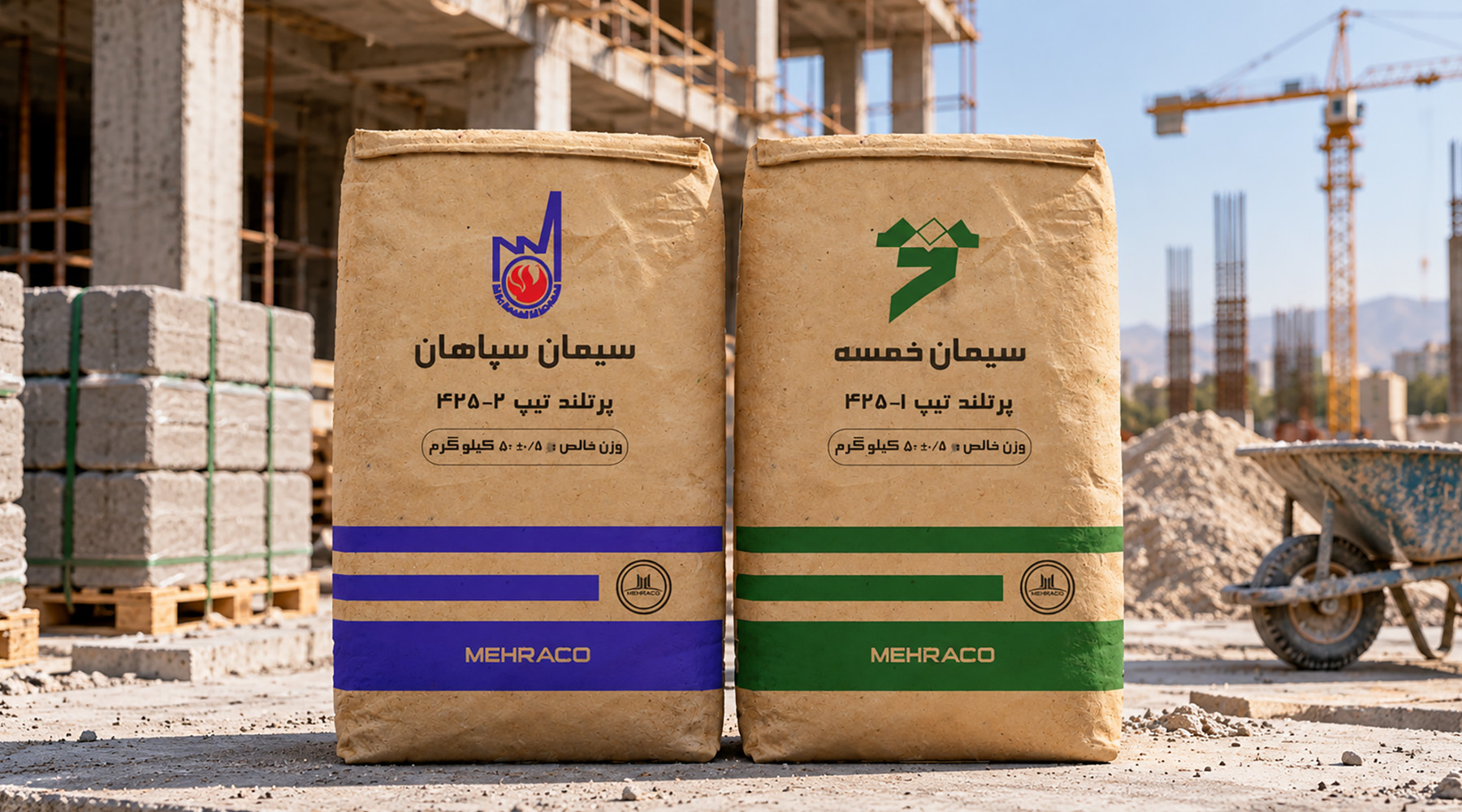فرق سیمان تیپ 1و 2 تفاوت سیمان تیپ یک و دو