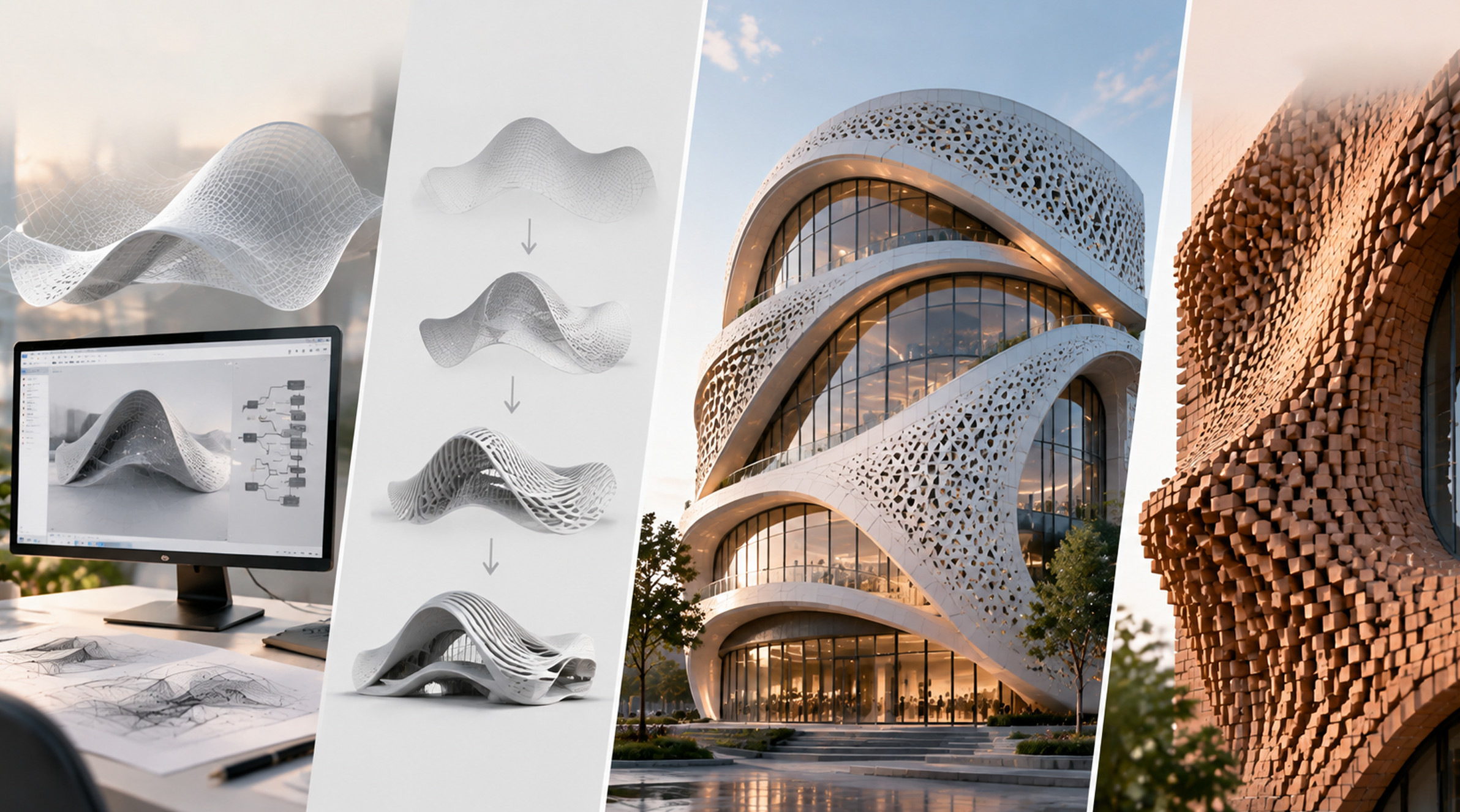 طراحی معماری پارامتریک و کاربرد آن در نما طراحی نمای ساختمان با رویکرد معماری پارامتریک