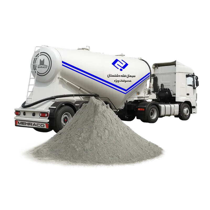 سیمان تیپ 5 ضد سولفات ویژه دشتستان فله