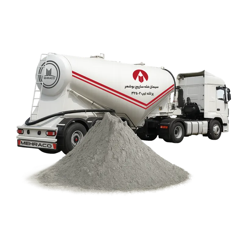 سیمان تیپ 2-425 ساروج بوشهر فله