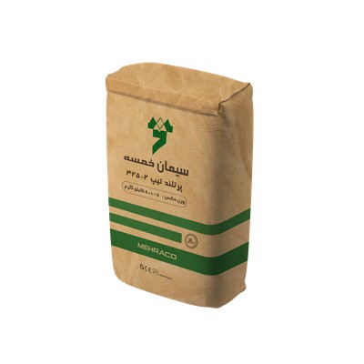 سیمان تیپ 2-425 خمسه کیسه 50 نمای بالا