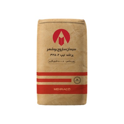 سیمان تیپ 2-425 ساروج بوشهر 50 کیلویی
