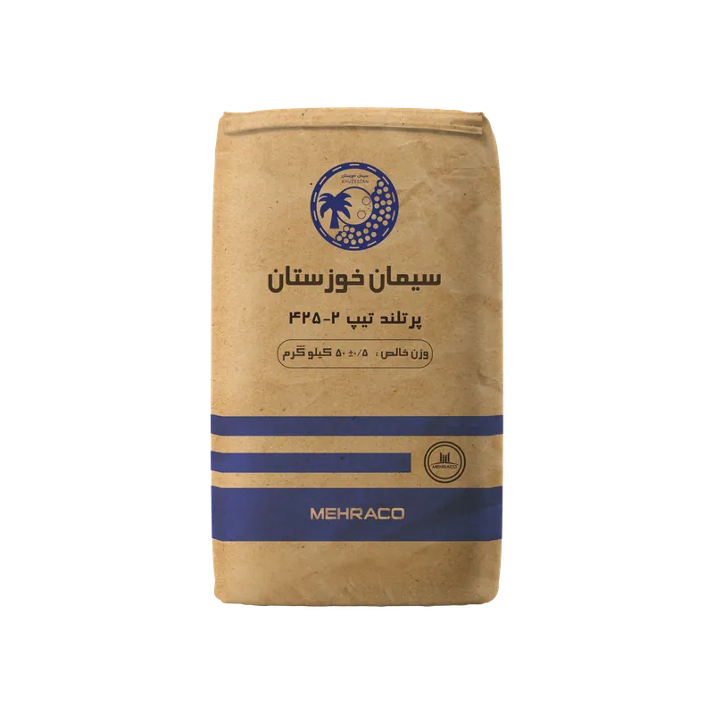 سیمان تیپ 2-425 خوزستان 50 کیلویی