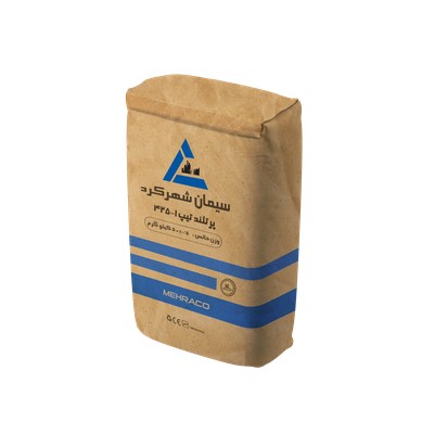 کیسه سیمان تیپ 1-425 شهرکرد از نمای بالا