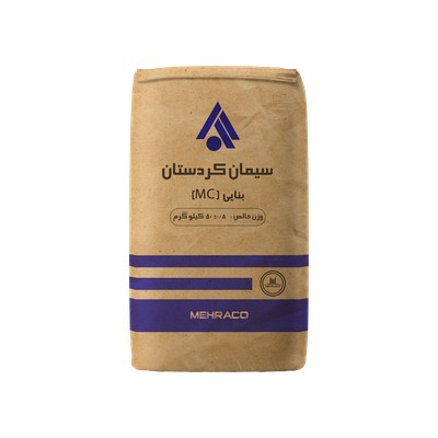 سیمان بنایی کردستان کیسه 50 کیلویی