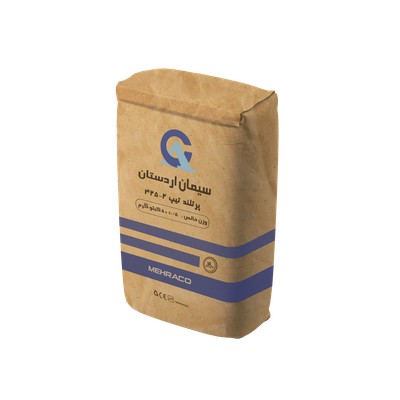 سیمان تیپ 2-425 اردستان 50 کیلویی نمای بالا