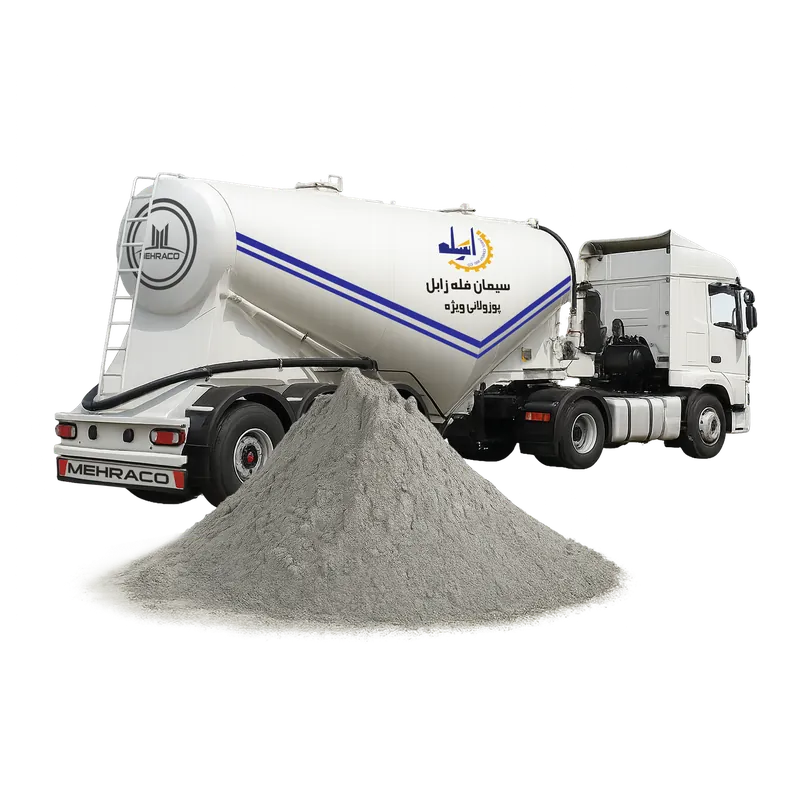 سیمان پوزولانی زابل فله