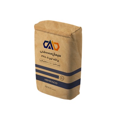 سیمان تیپ 5-325 منددشتی کیسه 50 نمای بالا