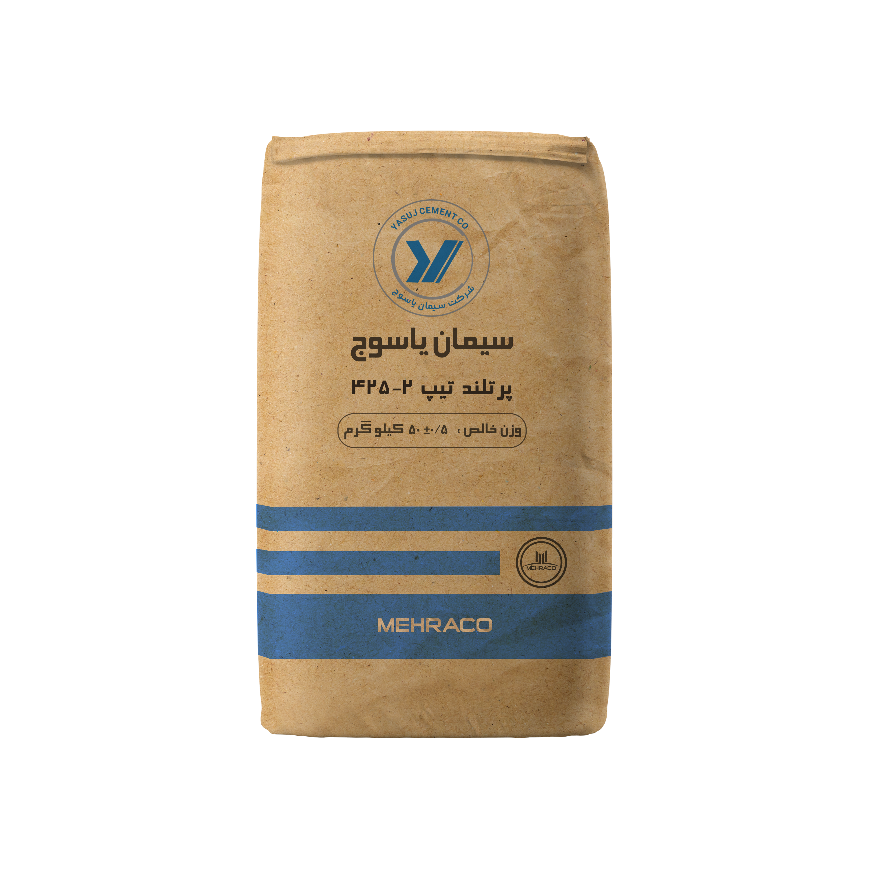 سیمان نوع 2 -425 یاسوج کیسه 50