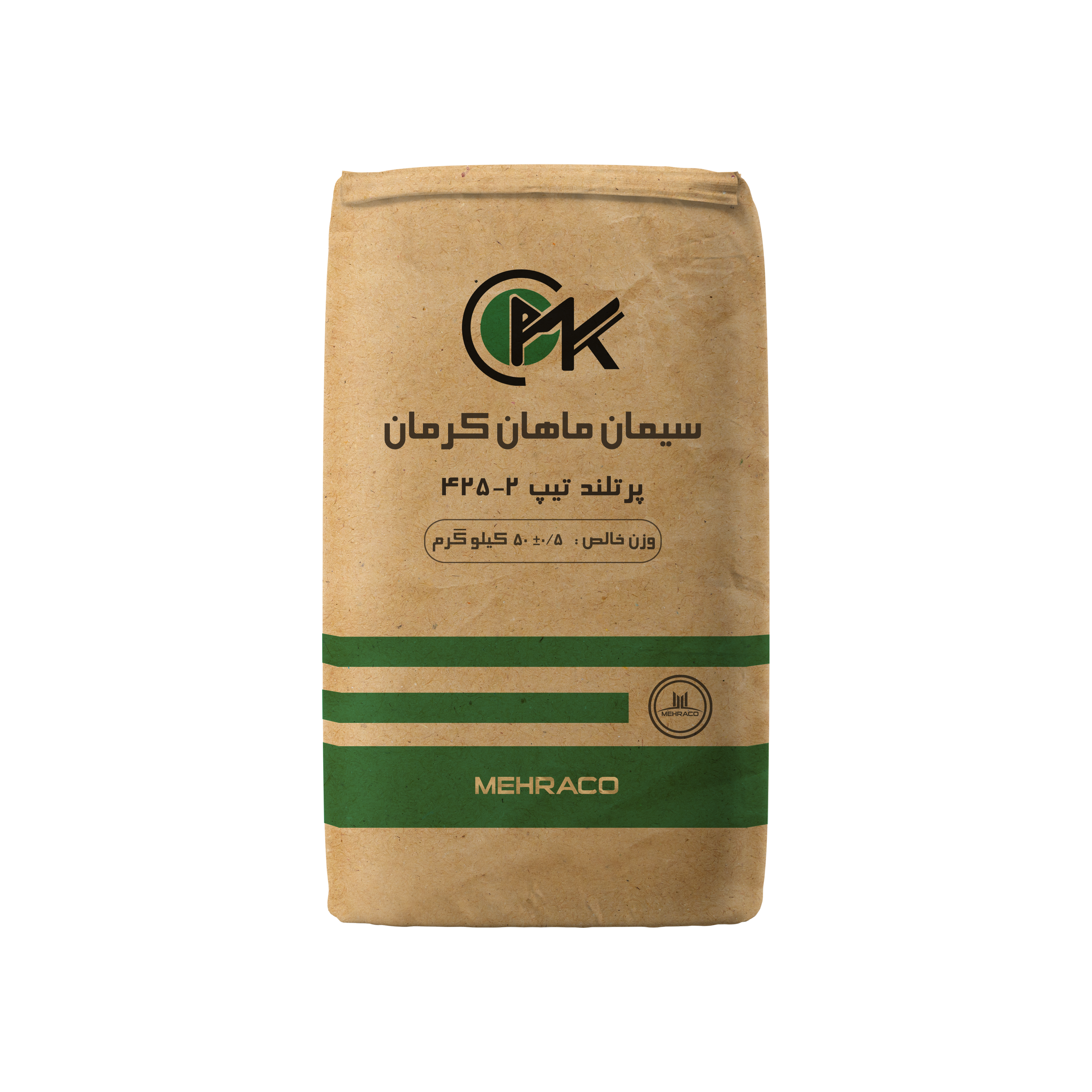 سیمان تیپ 2-425 پاکت 50 ماهان کرمان