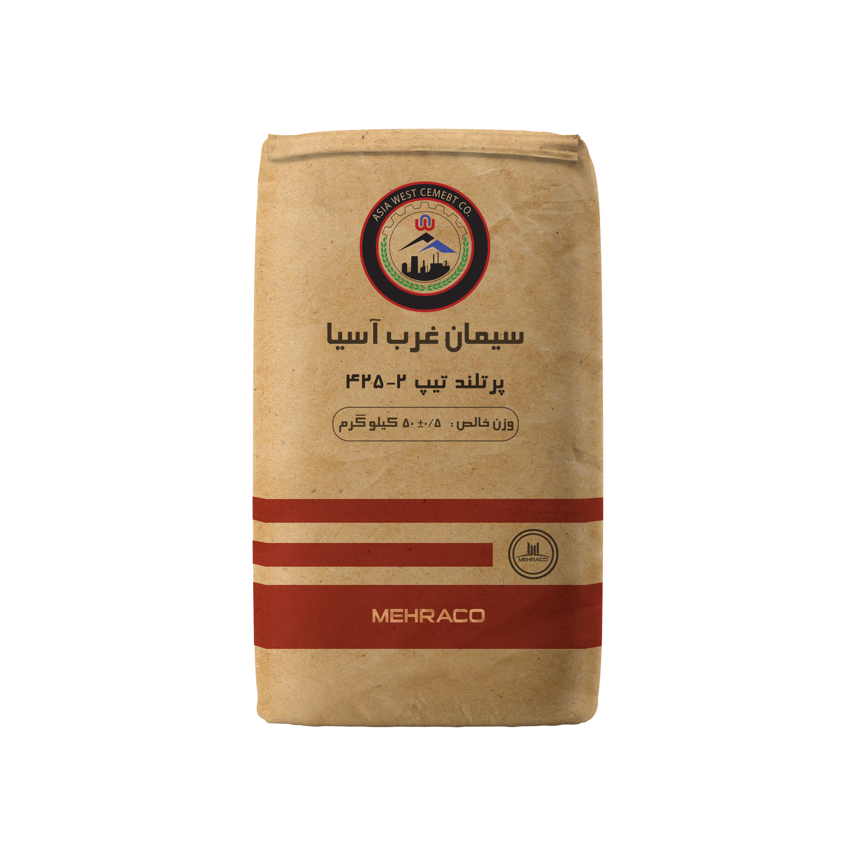 سیمان تیپ 2-425 غرب آسیا پاکت 50