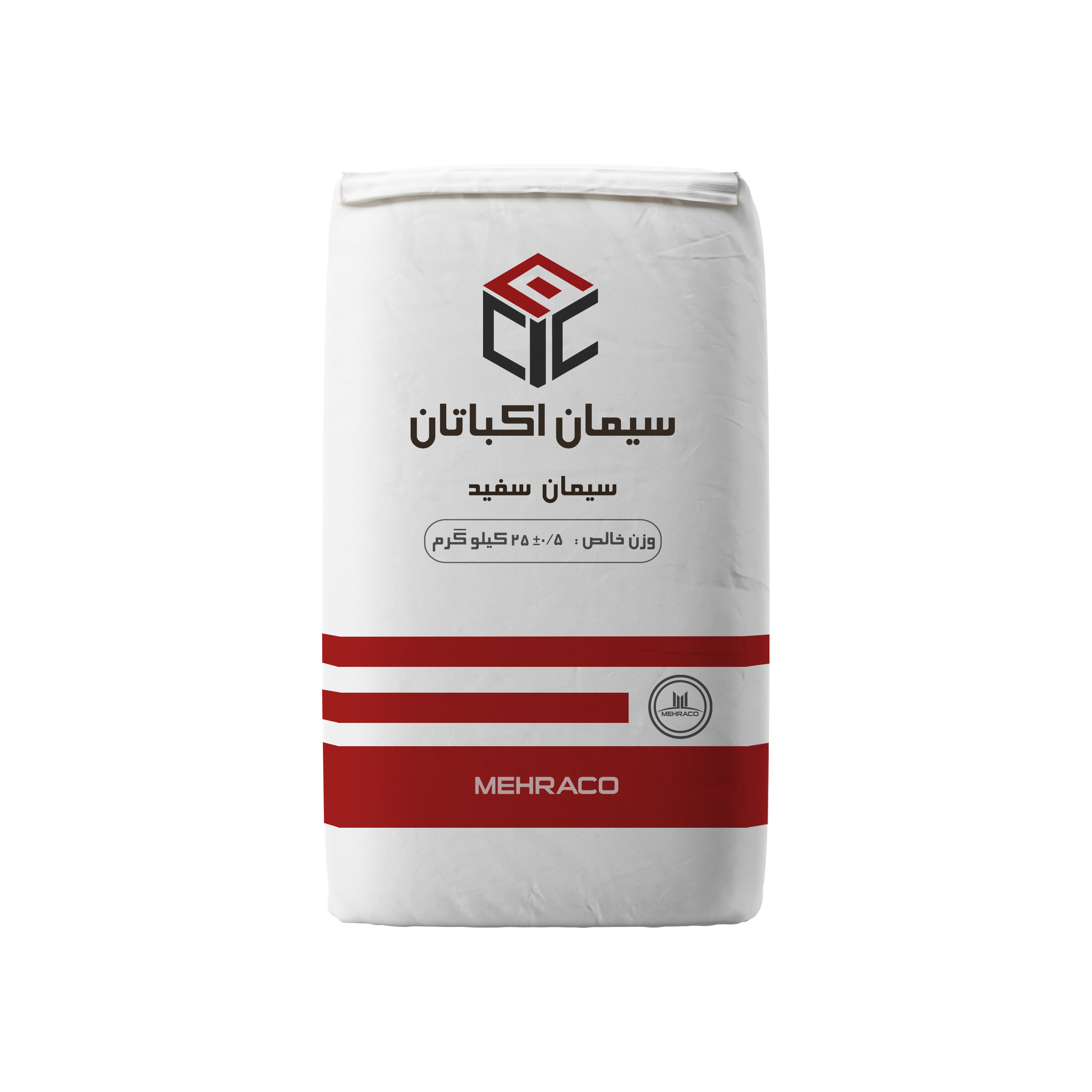 سیمان سفید اکباتان 25 کیلویی