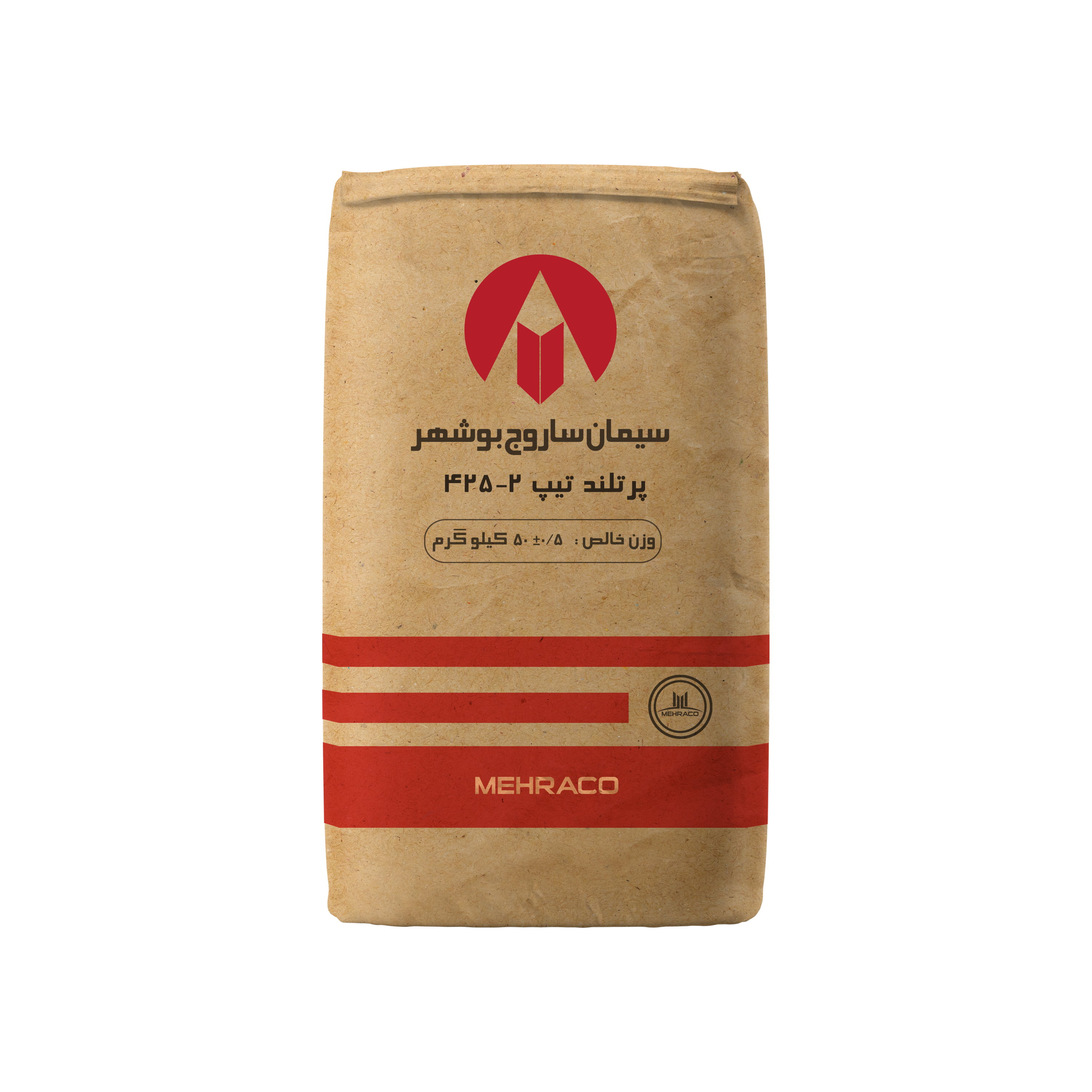 سیمان تیپ 2-425 ساروج بوشهر 50 کیلویی