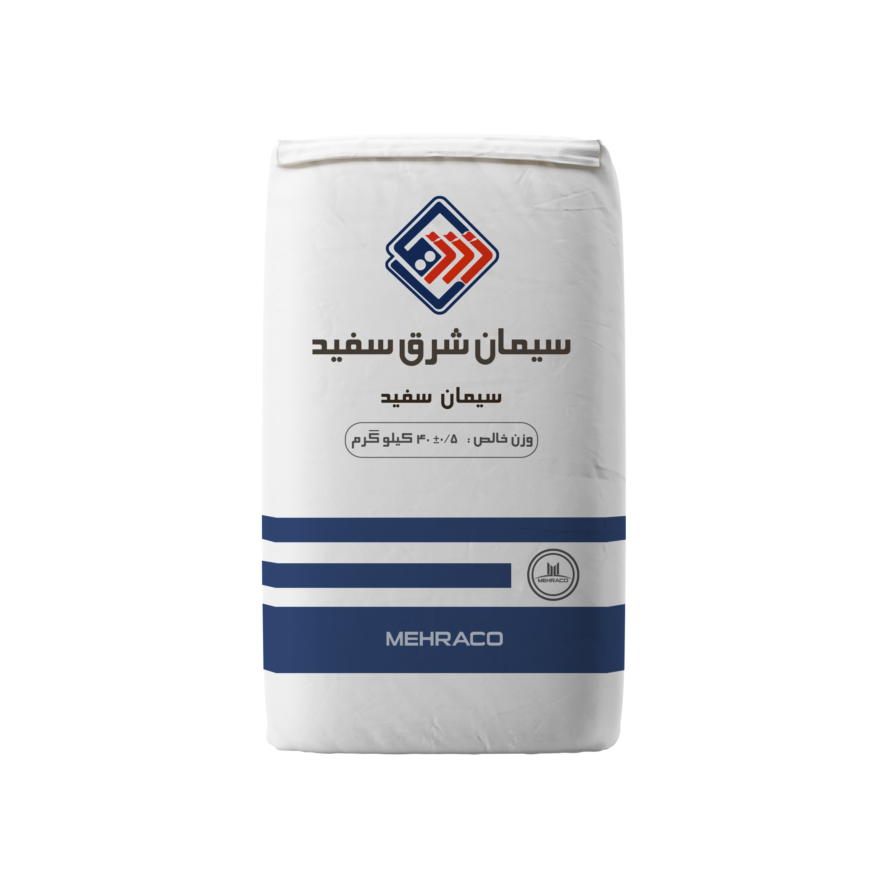 سیمان سفید پاکت 40 سفید شرق